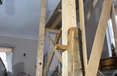 Wardsboro Methodist Church - Steeple lift and Support